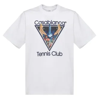 Casablanca Jersey Monde - - Tops - Uomo - Bianco - S