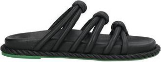 Farm Rio BLACK TIE FLAT SANDAL