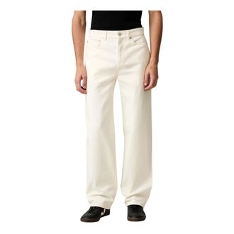 Lacoste 5-Pocket Straight Cut Jeans - Heren - Jeans - Beige - Maat: W36 L34 Katoen