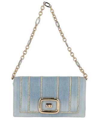 Roger Vivier Borsa Leather Shoulder Bag