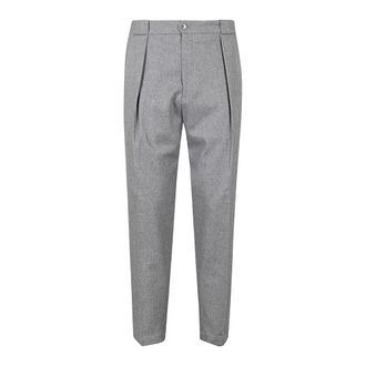BRIGLIA 1949 Hombre, Pantalones, Gris, Talla: S