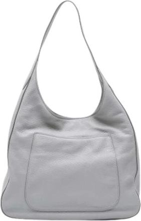 Prada Pre-owned Shoulder Bags, female, Gray, Size: ONE SIZE Pre-owned Vintage Shoulder Bag