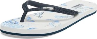 Vilebrequin Schoenen, Dames, Wit, 38 EU, Medusa en Schelpen Flip-Flops voor Dames