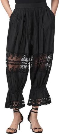 AllSaints Solene Crop Pants in Black at Nordstrom, Size 10 Us