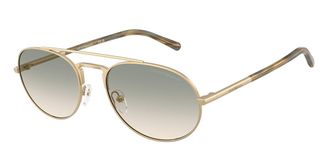 Emporio Armani EA2171 30022C Mens Sunglasses Gold Size 57