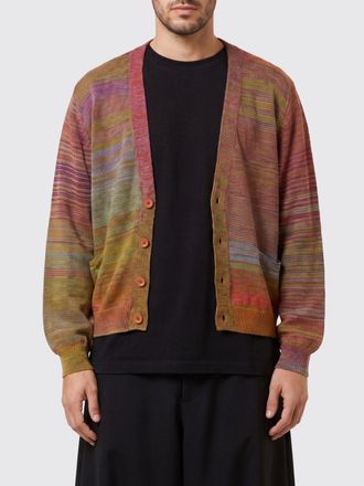 Magliano Cardigan in cotone a righe con logo