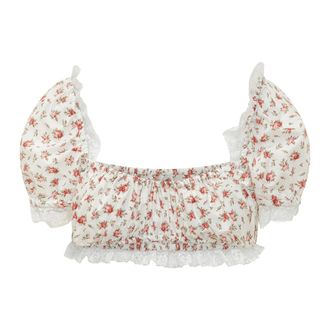 Dolce & Gabbana Sleeveless Tops, female, White, Size: XS Top