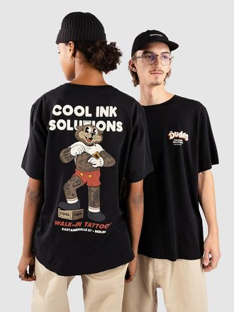 THE DUDES Walking Tattoo T-Shirt schwarz