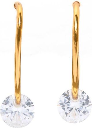 Girls Crew Endless Dewdrop Hoop Earrings in Gold at Nordstrom