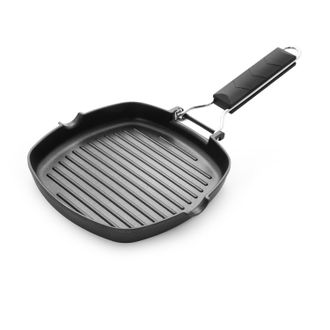 KASANOVA Bistecchiera 20x20 cm con manico pieghevole