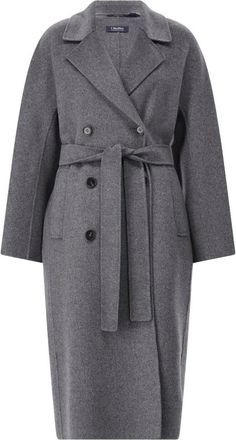Max Mara Dames, Mantels, Grijs, Maat: XS