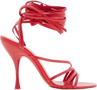 Ferragamo Victoria X5 Wrap Tie Sandals, Size 10 B