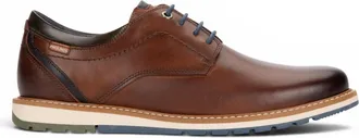 Pikolinos Pikolinos Mens Brown Leather Lace-Up Smart Shoes - Berna