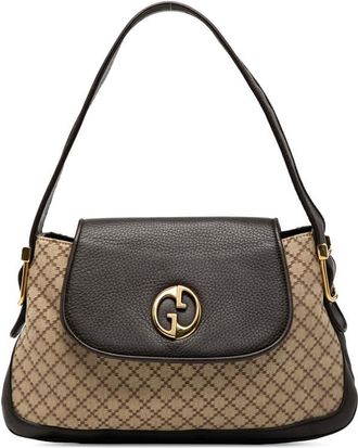 Gucci Pre-owned Gucci Diamante Canvas 1973 Shoulder Bag 251811 002404