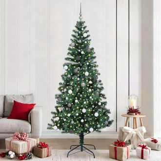 vidaXL Rbol De Navidad Artificial Verde 240 Cm Pvc Vidaxl