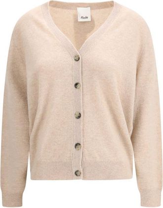 Allude Allude Beige Kasjmier Cardigan