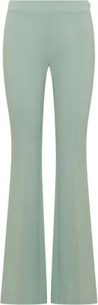 Pinko Green Slim Flared Pants