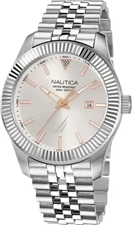Nautica Reloj Horloge - unisex - Accessoires - Grijs - Maat: ONE Size