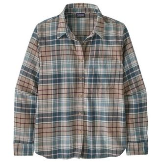 Patagonia LW Fjord Flannel Shirt Hemd f&uuml;r Damen | grau