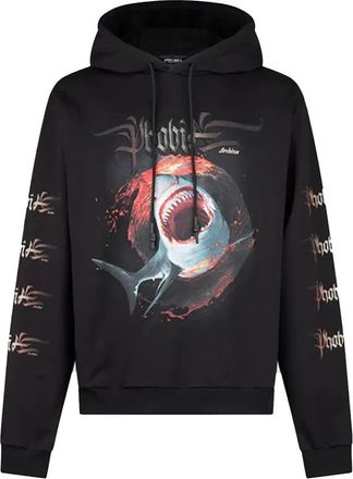Phobia Archive Lightweight Lange Mouw Trainingspak Sweatshirt - Heren - Hoodies - Zwart - M - Katoen - Hoodies & sweatvesten