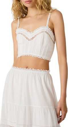 Steve Madden Elisse Crop Camisole in Antique at Nordstrom, Size X-Small