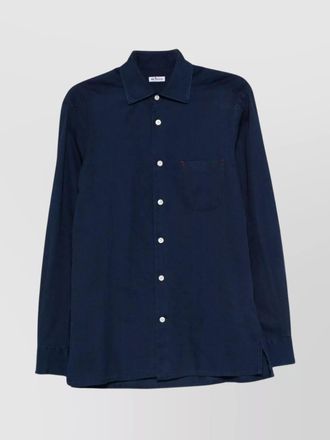 Kiton cotton long-sleeve shirt