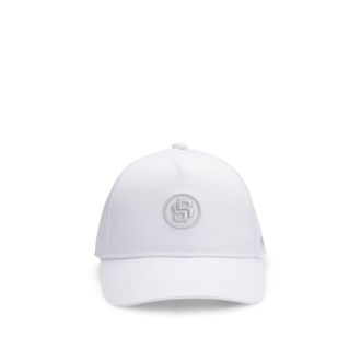 BOSS Kids twill cap with Double B monogram