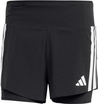 adidas Adizero 2in1 Shorts Laufshorts f&uuml;r Herren | schwarz