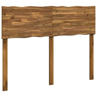 vidaXL Cabecero De Borde Natural Rostock Natural 120 Cm Vidaxl