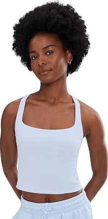 Nike Zenvy Light Support Sports Bra Tank Top Womens Bra Hydrogen Blue/White : 2XL (US 20-22), Polyester/Spandex