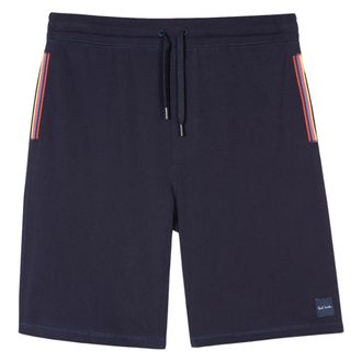 Paul Smith Jersey Cotton Lounge Shorts - male - Paul Smith - Casual Shorts - Blue - S - Shorts