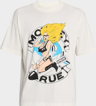 Represent x Motley Crue Mens Secret Show Graphic T-Shirt