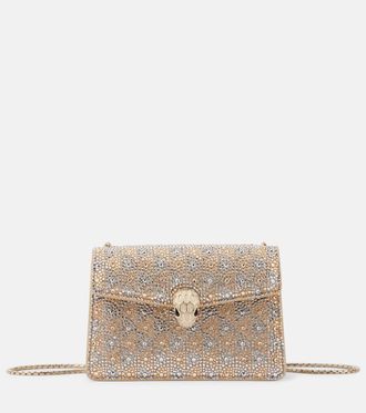 Bulgari Bolso cruzado Serpenti Forever Mini adornado