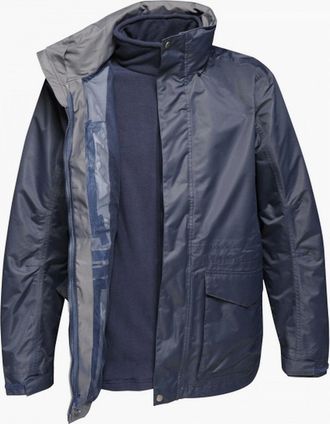 Regatta Mens Regatta Professional Mens Hooded Padded Jacket - Grey/Multi - Size: 48/Regular