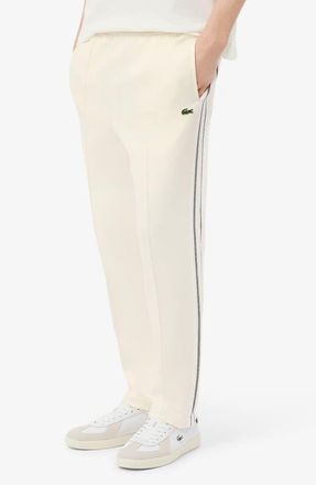 Lacoste Cotton Blend Track Pants in Lapland at Nordstrom, Size 3