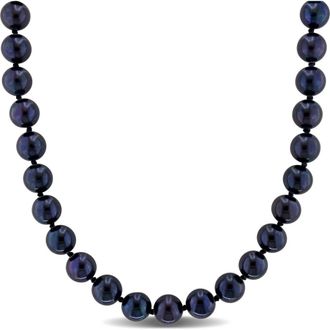 Delmar Cultured Black Pearl Necklace, 7-7.5mm at Nordstrom Rack
