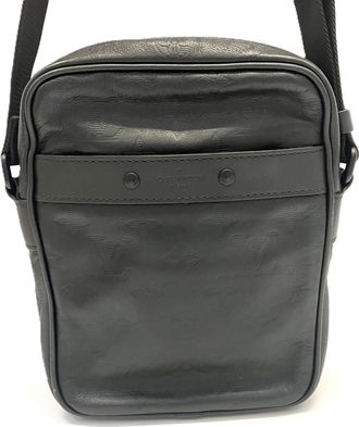 Louis Vuitton Monogram Shadow Black Monogram Shadow Shoulder Bag (Pre-Owned)