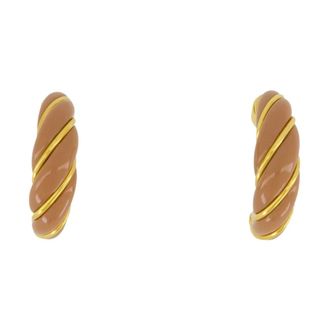 Aur&eacute;lie Bidermann Twisted Diana Oorbellen - Dames - Oorbellen - Veelkleurig - ONE Size - Accessoires