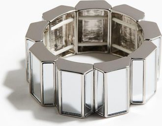 H&M Chunky Bracelet in Silver-Colored at Nordstrom