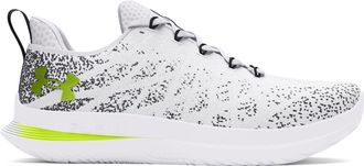Under Armour Womens Velociti 3 Running Shoes in Wh Anth HV Yllw - White - Size UK 6.5