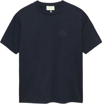 New Amsterdam Surf Association Chop Tee - Heren - T-shirts - Blauw - S - Katoen - Tops