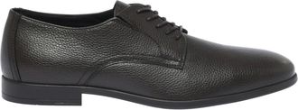 Baldinini Zapato de cordones de piel plena flor - Shoes - Hombre - Marr&oacute;n - 45 EU