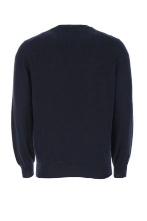 Brunello Cucinelli Mens Manica Lunga Cw425 Cotton Maglieria Sweater