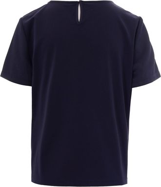 Max Mara Womens T-Shirt Satin Blue Polyester T-Shirts & Jerseys