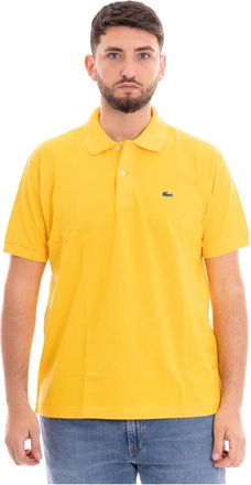 Lacoste Hombre, Camisetas, Amarillo, Talla: S