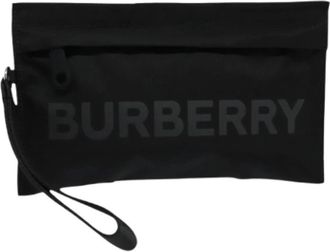 Burberry Pre-owned Nylon pouches - Dames - Vintage Clutch - Zwart - ONE Size - Nylon - Vintage