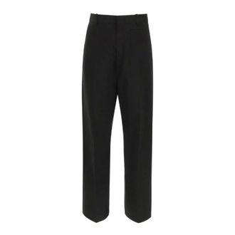 Jacquemus Wide Trousers, female, Black, S, Le Pantalon Santon