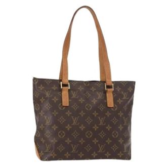 Louis Vuitton Pre-owned Tote Bags, female, Brown, Size: ONE SIZE Pre-owned Cabas Piano Tote Bag