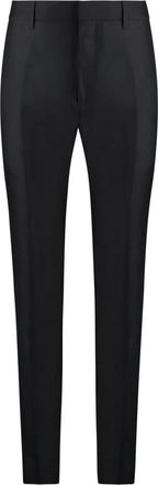 Dsquared2 Slim-fit Broeken - Heren - Nette broeken - Zwart - L - Polyester - Broeken