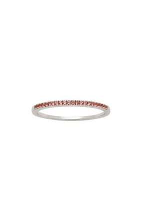 Made by Mary Birthstone Stacking Ring in Silver October at Nordstrom, Size 10